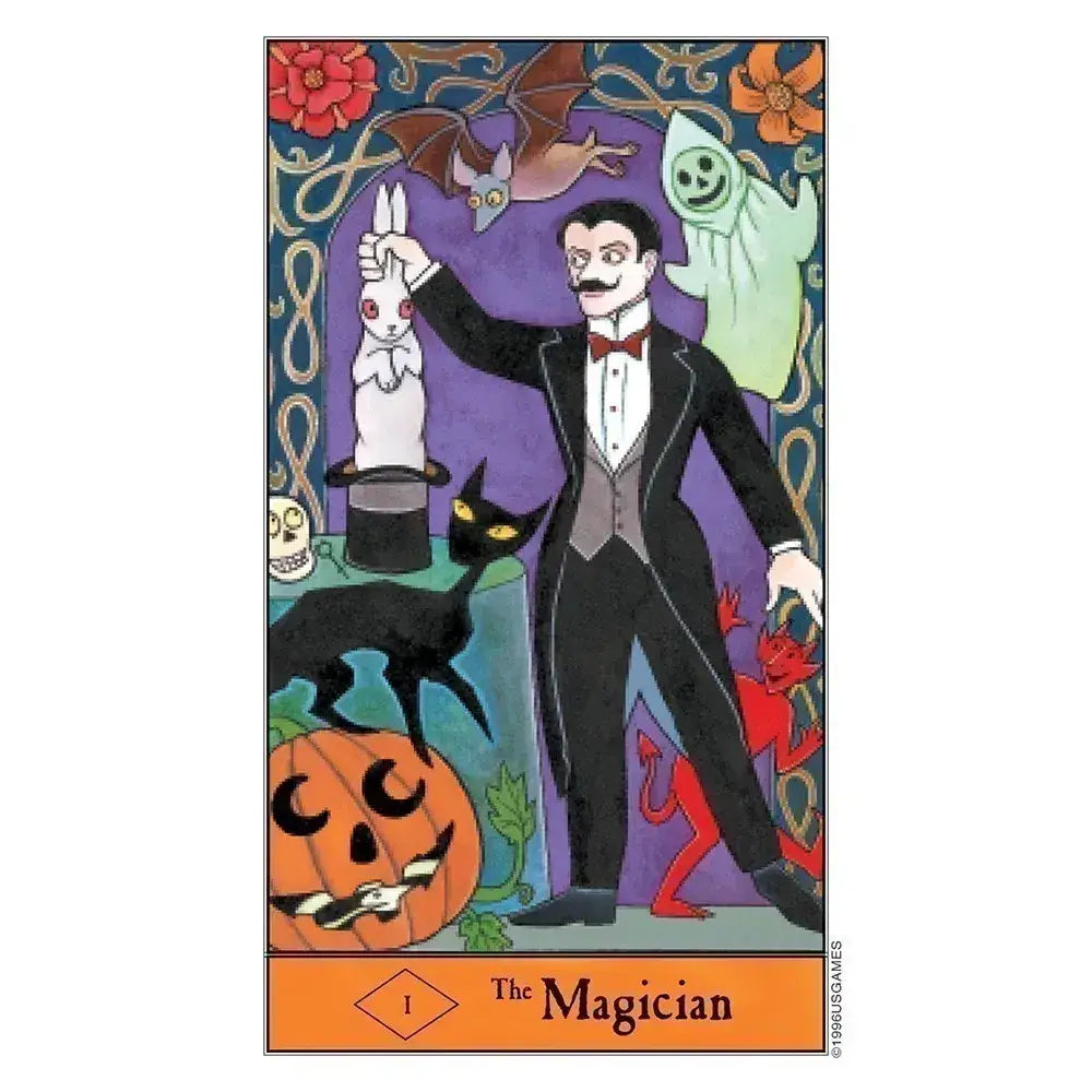 Halloween Tarot Deck/Book Set