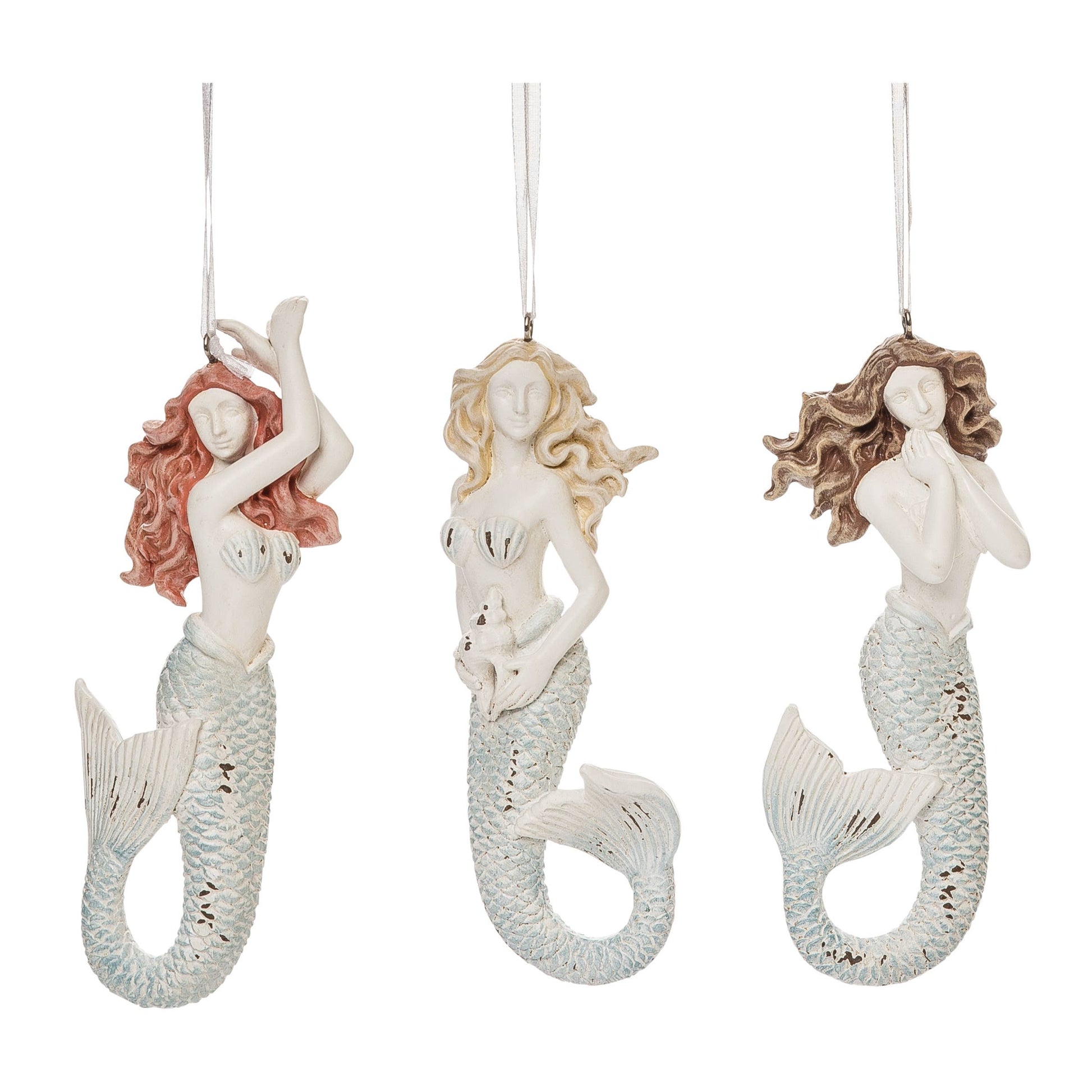Christmas Mermaid Ornament A/3