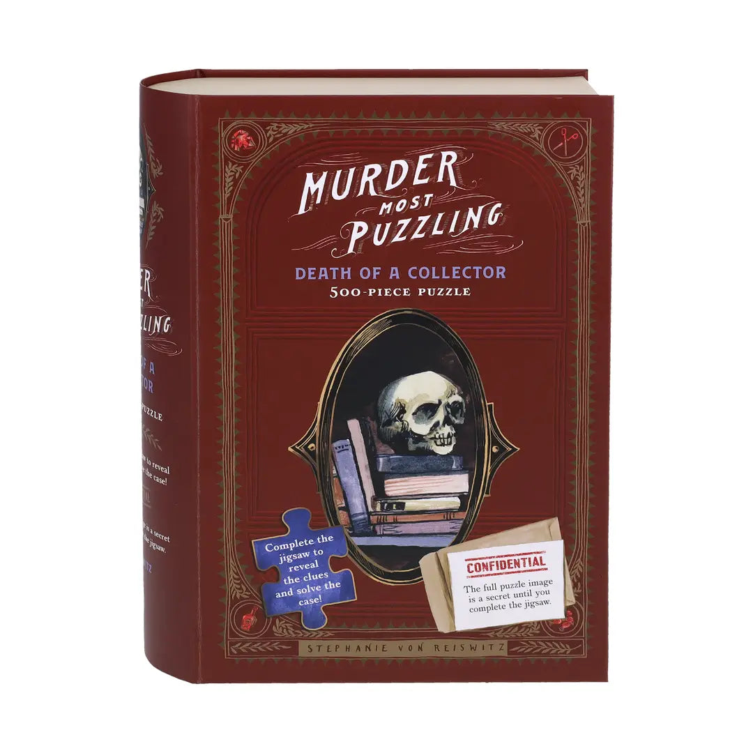 Murder Most Puzzling Death of a Collector 500 piece puzzle