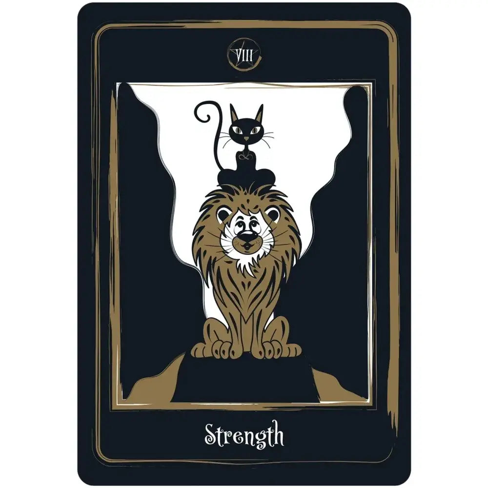 Golden Black Cat Tarot