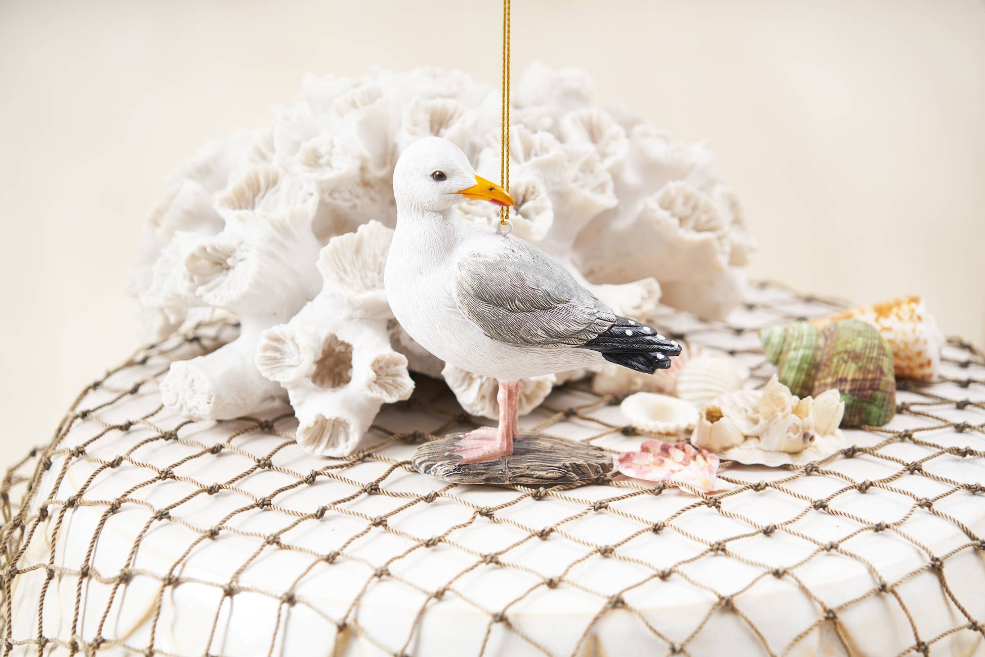 Christmas Seagull Ornament