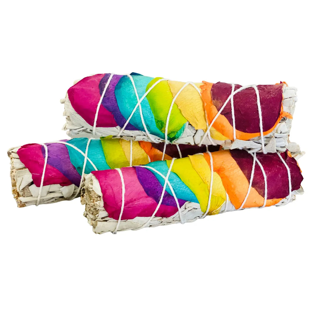 Rainbow White Sage