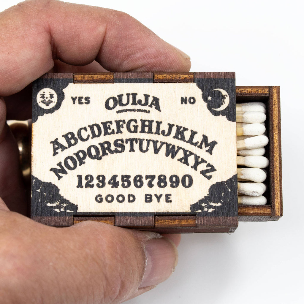 Matches • Ouija Board Wooden Matchboxes • Home Decor