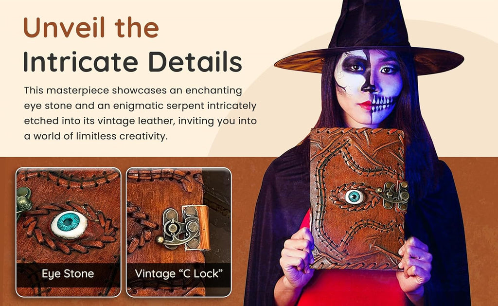 TUZECH Cutomizable Hocus Pocus Book of Spells