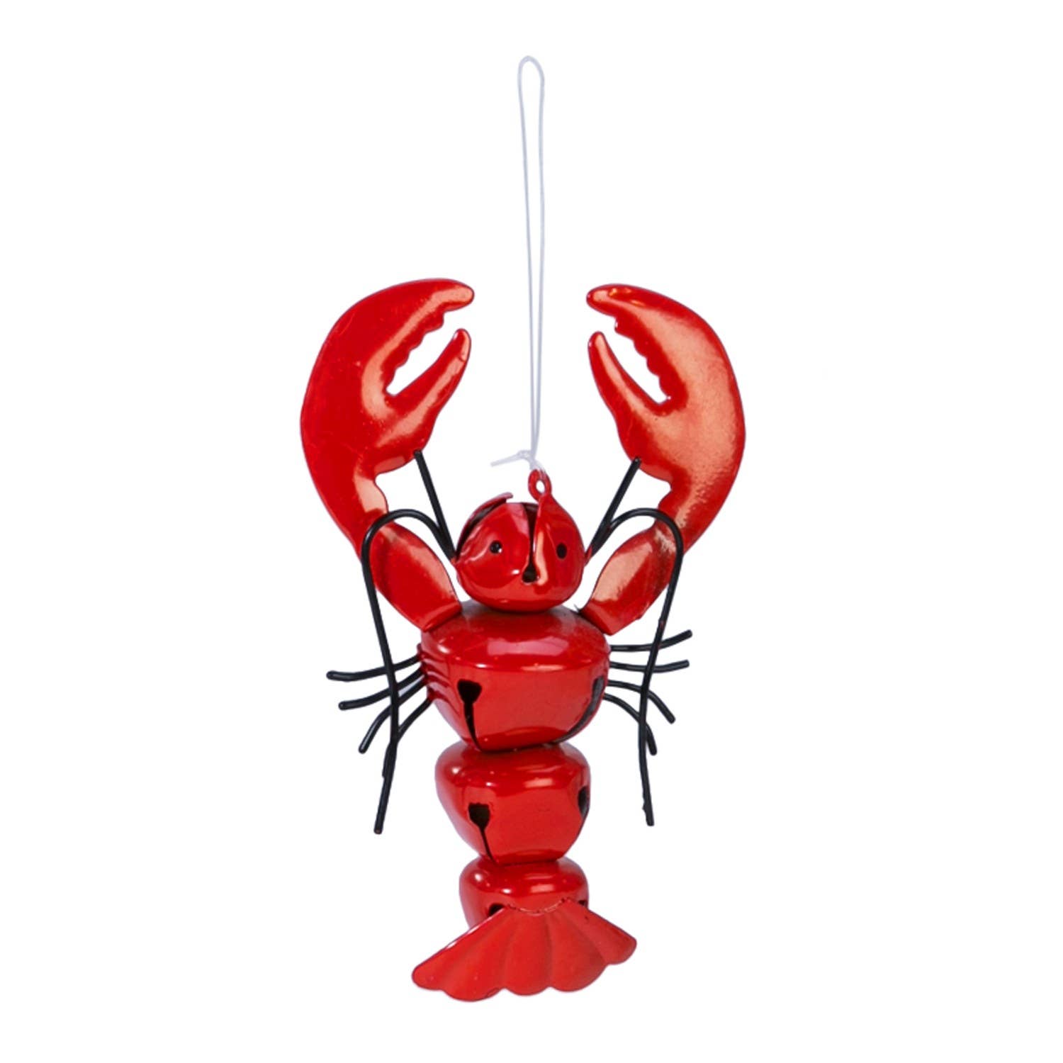 Christmas Lobster Jingle Bell Ornament
