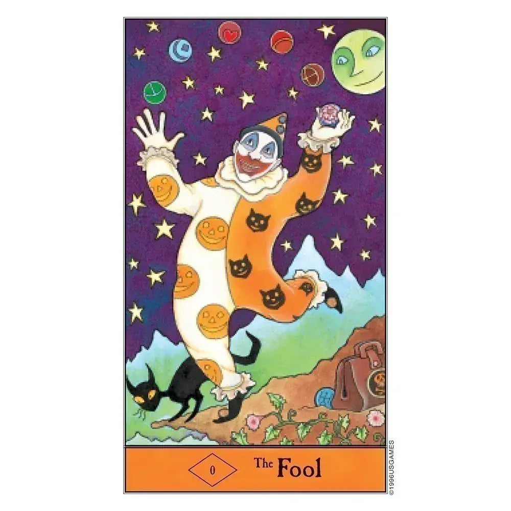 Halloween Tarot Deck/Book Set