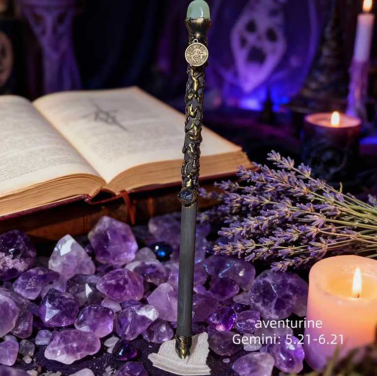 1pc Zodiac Crystal Magic Wand - Gemini