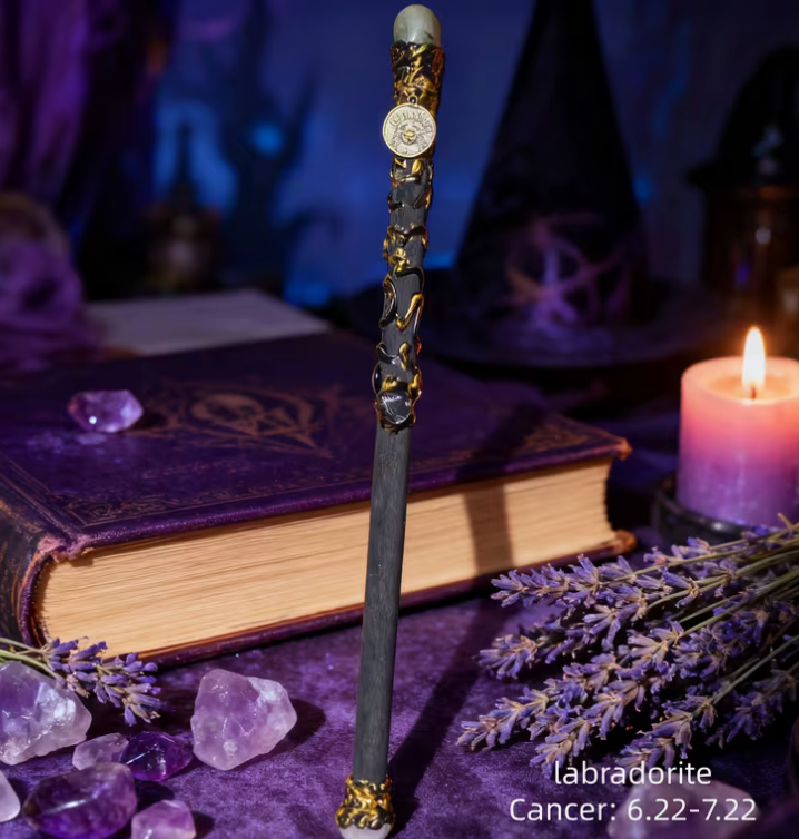 Zodiac Crystal Magic Wand - Cancer