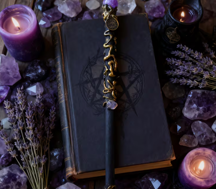 1pc Zodiac Crystal Magic Wand - Pisces