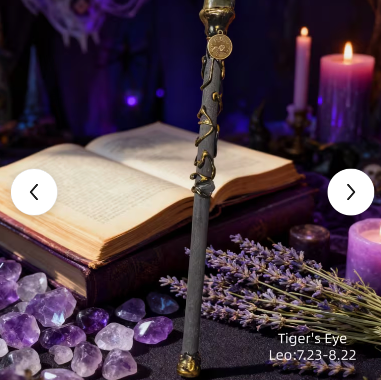 Zodiac Crystal Magic Wand - Leo
