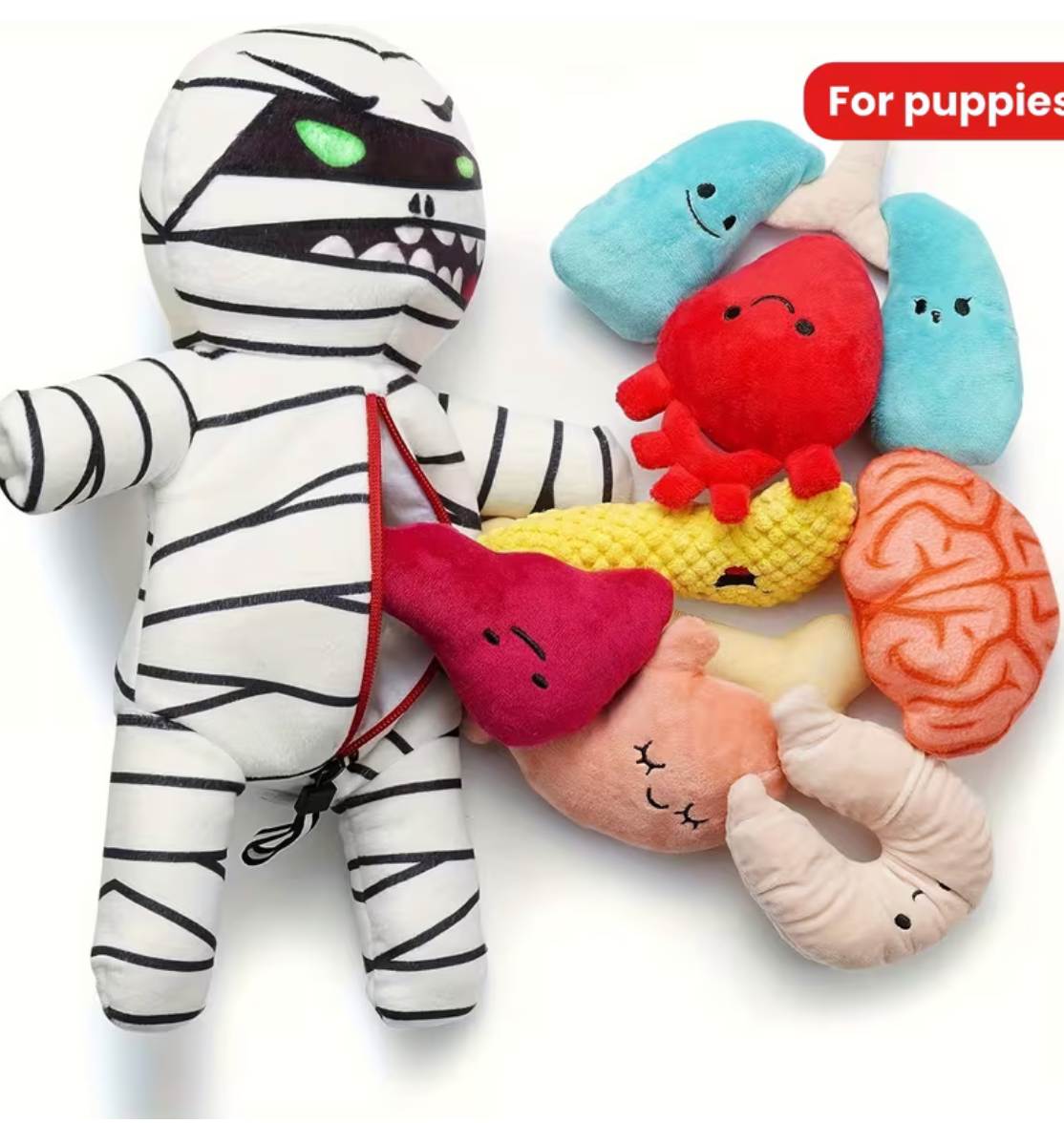Zombie Plush Dog Toy
