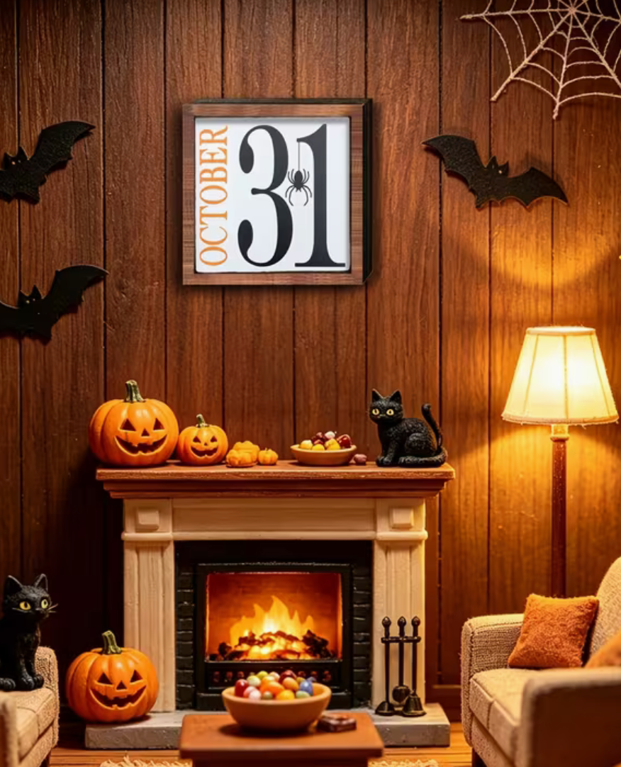 October 31 Dollhouse Mini