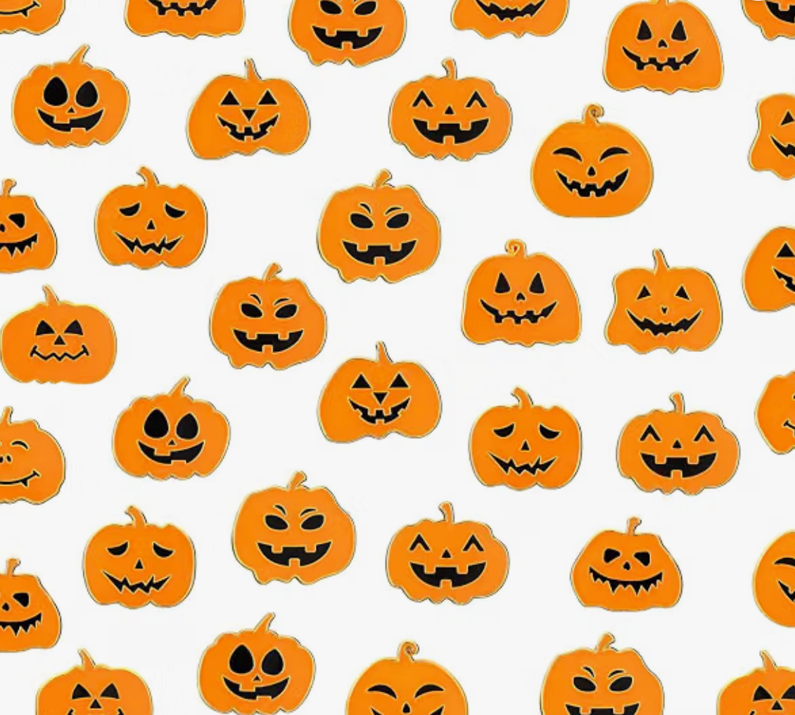 Halloween Jackolantern Enamel Lapel Pins