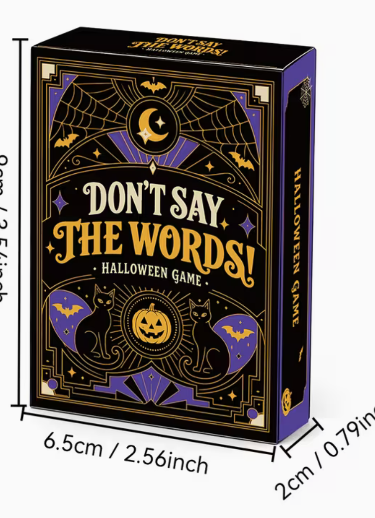 Don't Say the Word Party Game