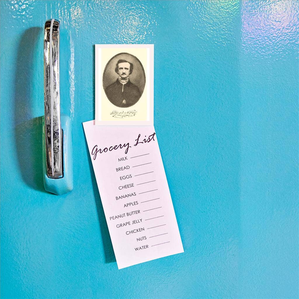 Edgar Allen Poe Magnet