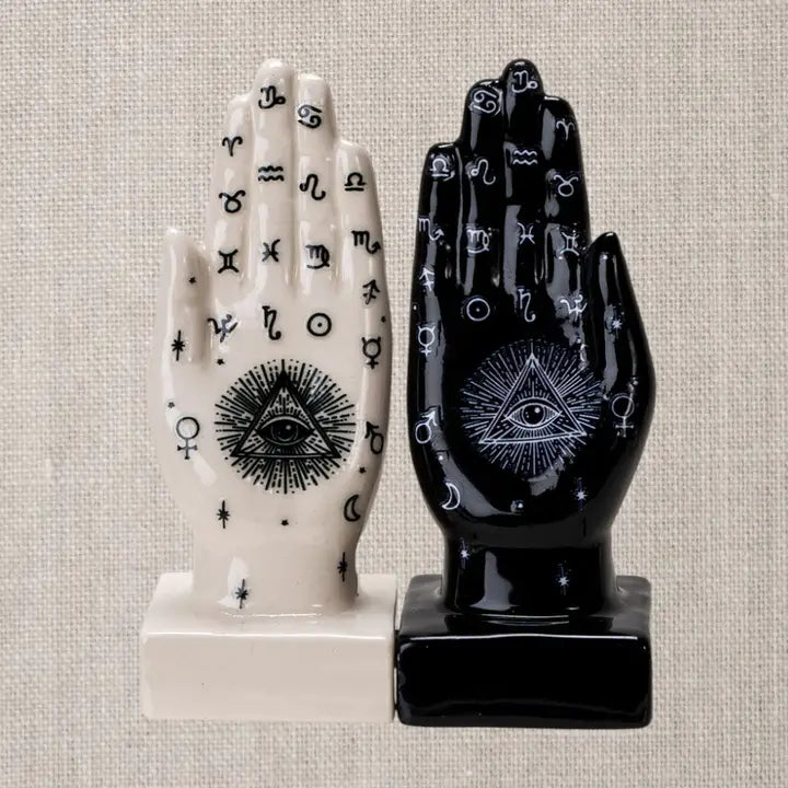 Fortune Teller Salt and Pepper Shaker Set