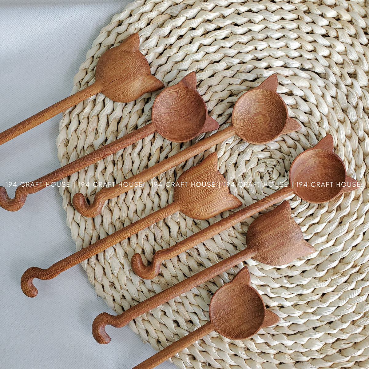 Cat Wooden Stirring Spoon