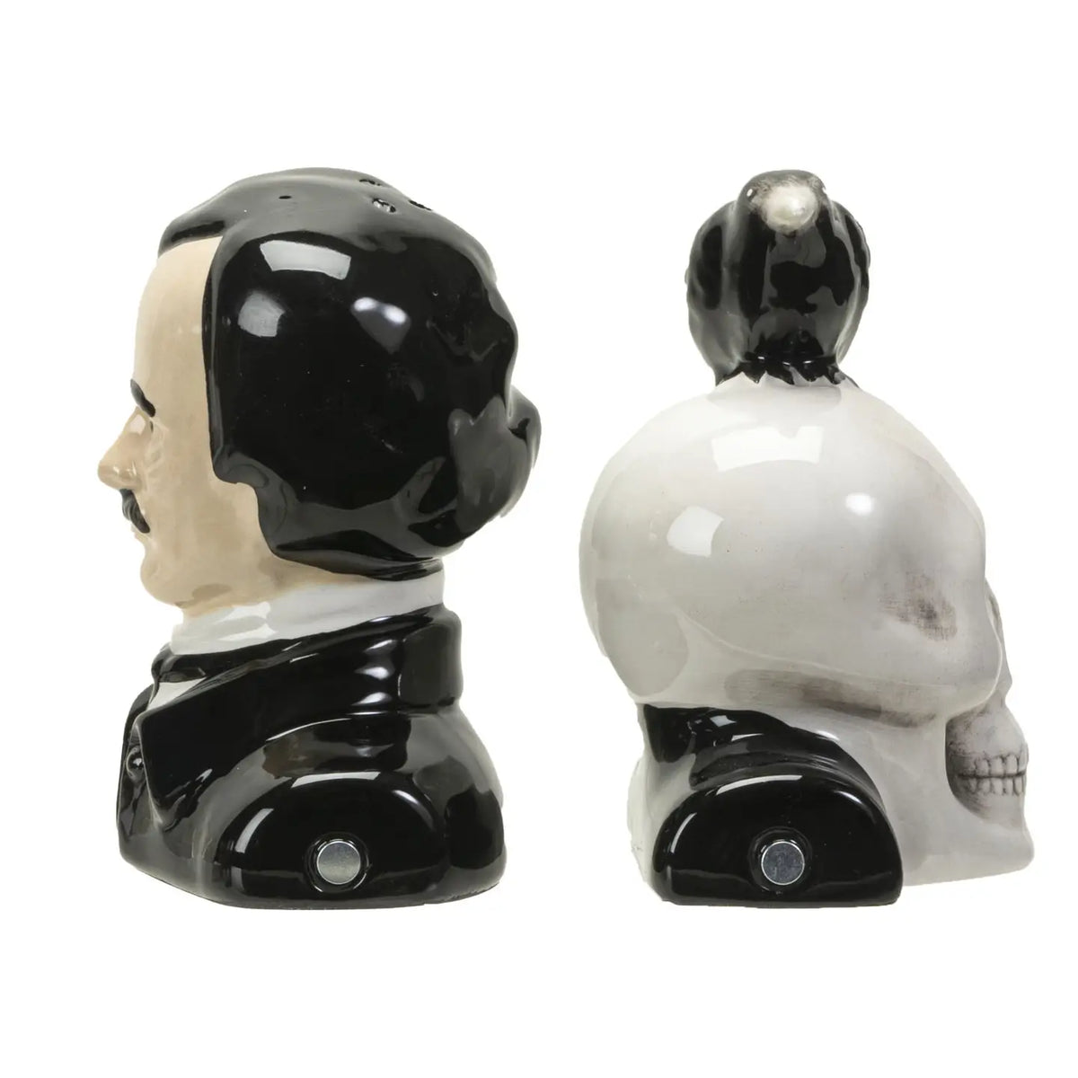 Edgar Allen Poe Ceramic Salt & Pepper Shaker Set